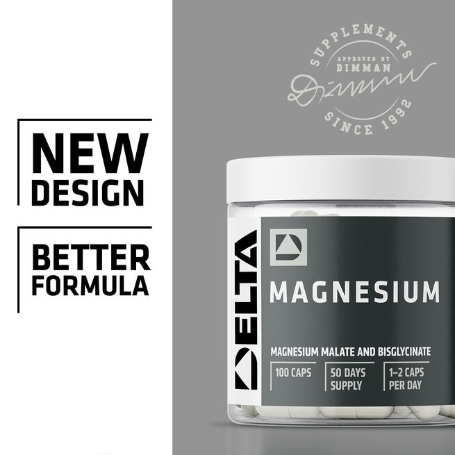 Delta Nutrition Magnesium 100 kapslar