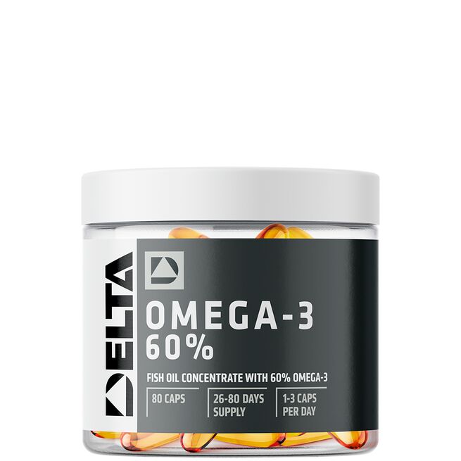 Delta Nutrition Omega-3 60% 80 kapslar