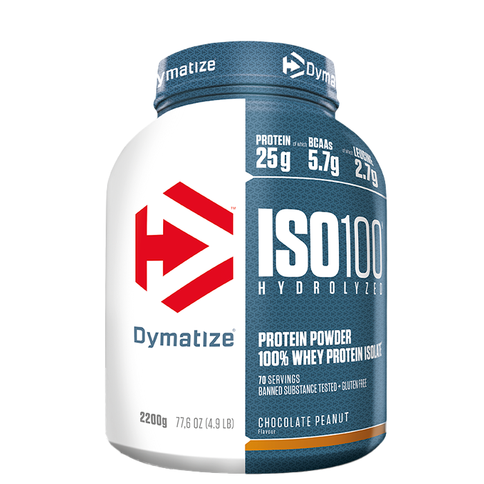 Dymatize Iso-100 Vassleproteinisolat 2,2 kg Chocolate Peanut