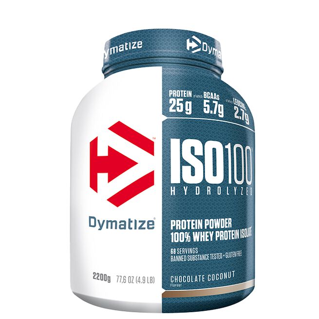 Dymatize Iso-100 Vassleproteinisolat 2,2 kg Coconut Chocolate