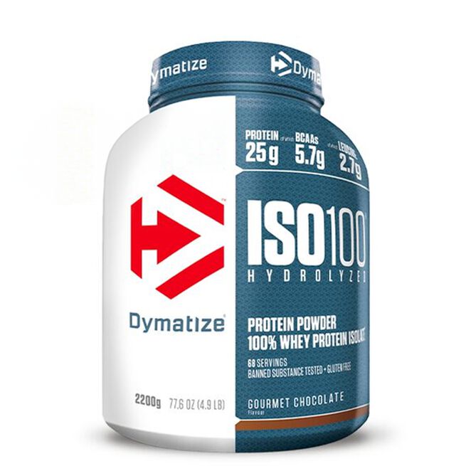 Dymatize Iso-100 Vassleproteinisolat 2,2 kg Gourmet Chocolate