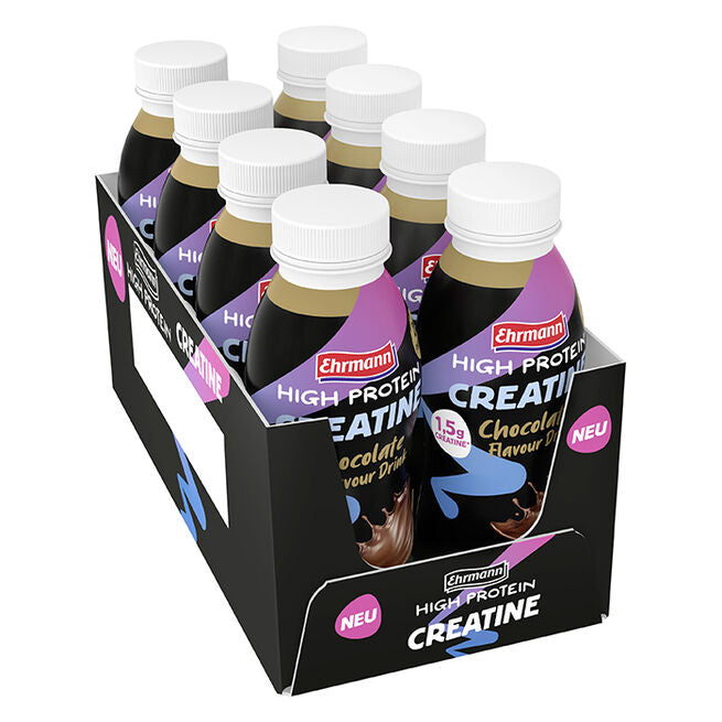 Ehrmann 8 x Ehrmann High Protein Creatine Drink 330 ml Chocolate
