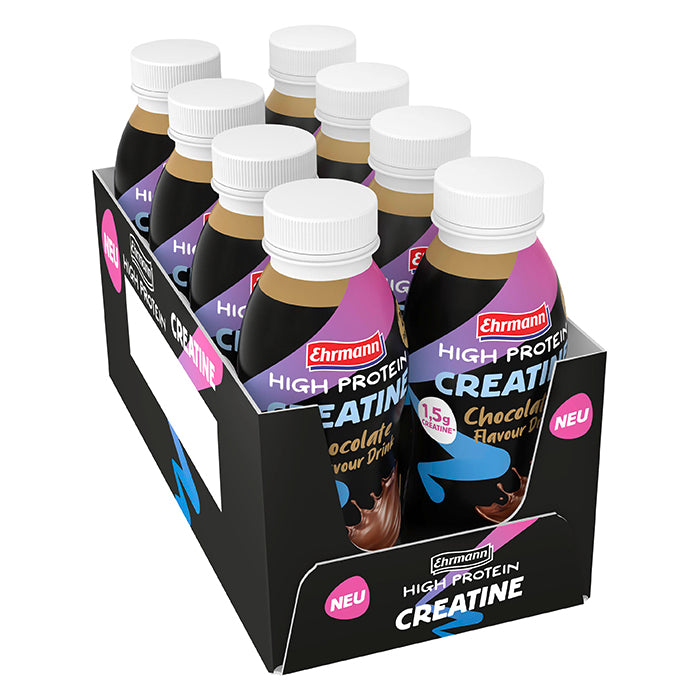 Ehrmann Ehrmann High Protein Creatine Proteindryck Choklad 8 x 330 ml Chocolate