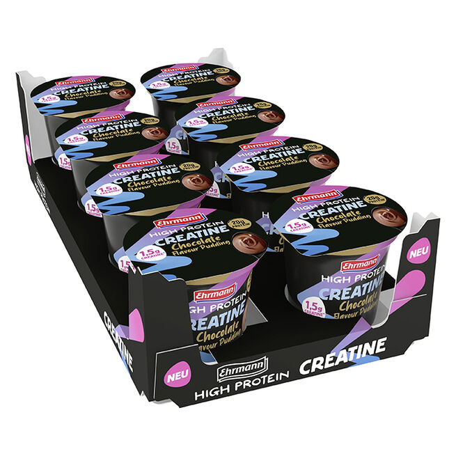 Ehrmann 8 x Ehrmann High Protein Creatine Pudding 230 g