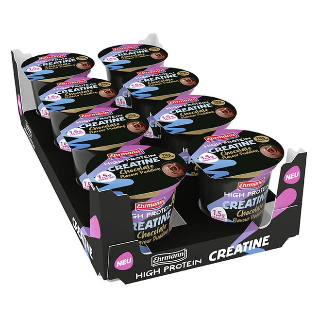Ehrmann 8 x Ehrmann High Protein Creatine Pudding 230 g