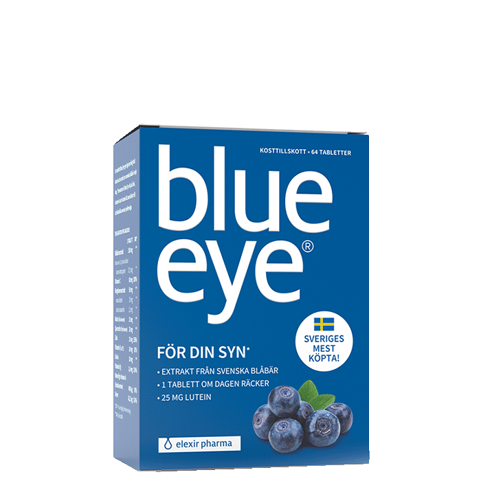 Elexir Pharma Blue Eye Blåbärsextrakt 64 tabletter