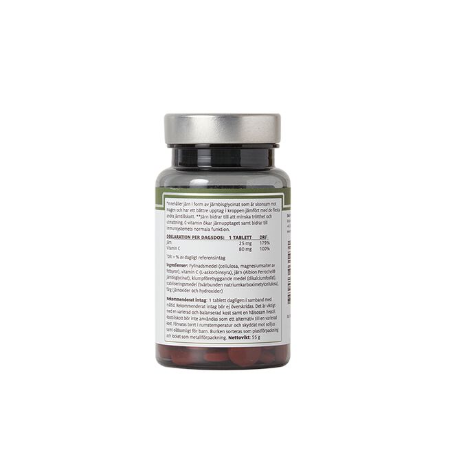 Elexir Pharma Järn med C-vitamin 100 tabletter
