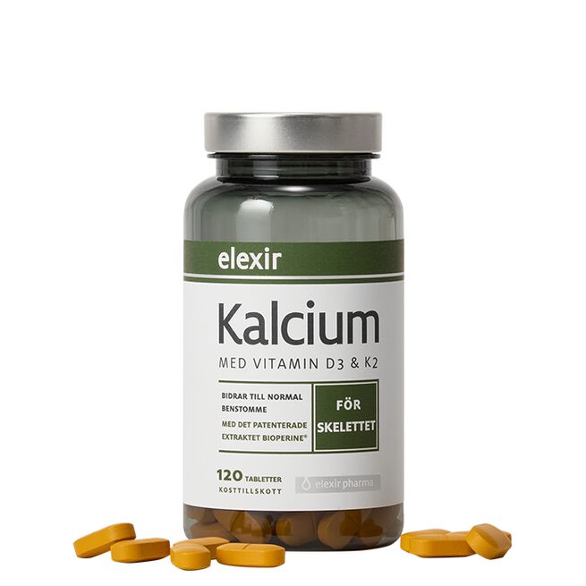 Elexir Pharma Kalcium 120 tabletter