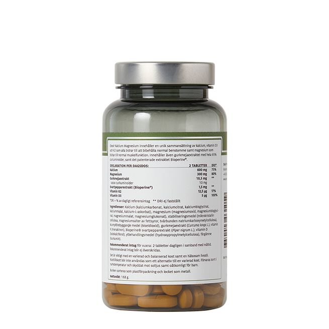Elexir Pharma Kalcium Magnesium 120 tabletter