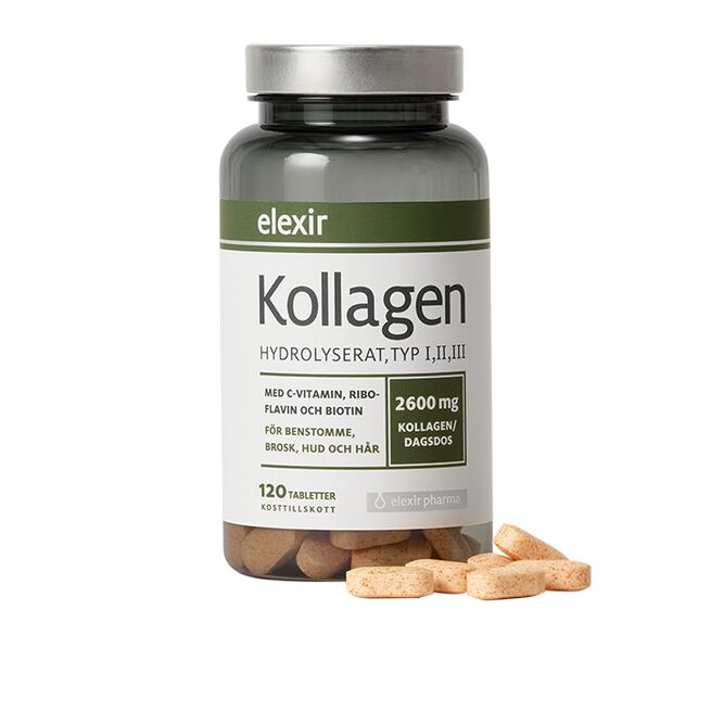 Elexir Pharma Kollagen 120 tabletter