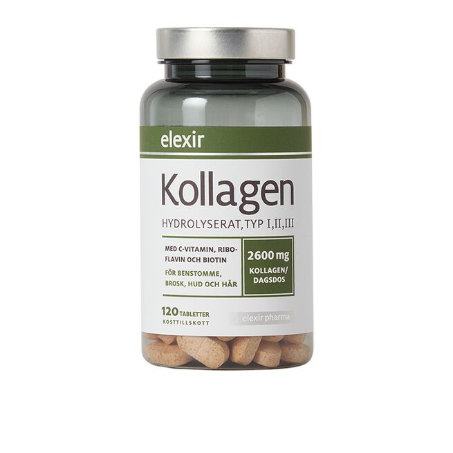 Elexir Pharma Kollagen 120 tabletter