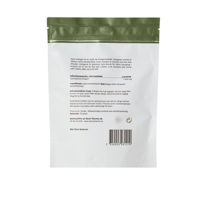 Elexir Pharma Kollagenpulver 175 g