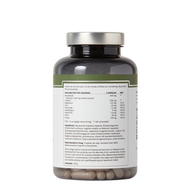 Elexir Pharma Maca L-arginin 180 kapslar