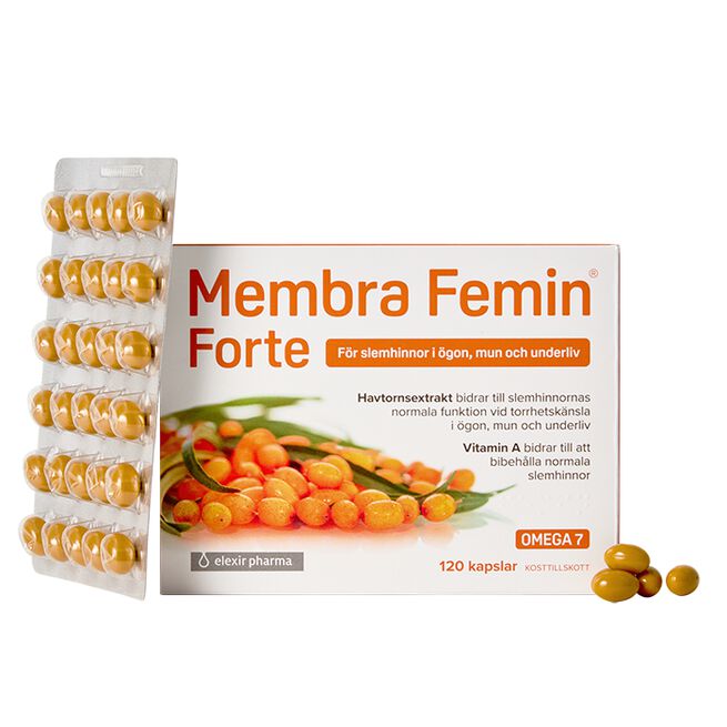 Elexir Pharma Membra Femin Forte 120 kapslar