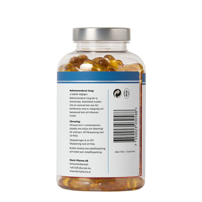 Elexir Pharma Purefish Omega-3 180 kapslar