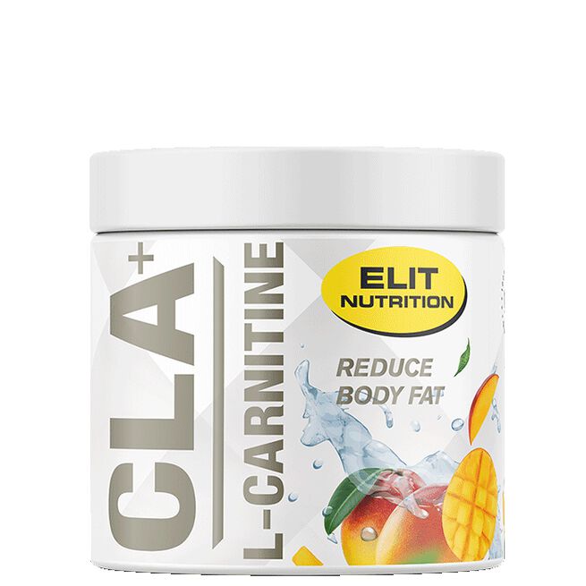 Elit Nutrition CLA + L-Carnitine Fettförbränningspulver 180 g Mango