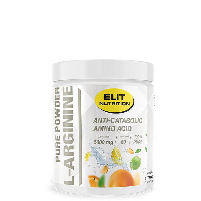 Elit Nutrition Elit 100% L-arginin Pulver 300 g Citrus