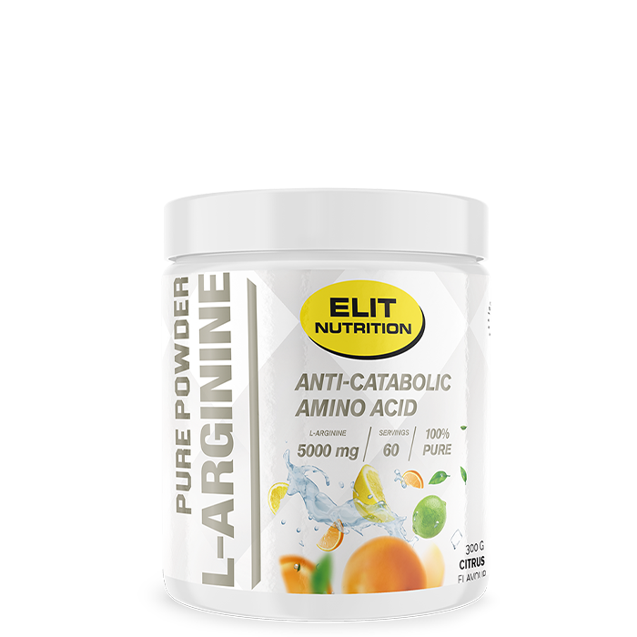 Elit Nutrition Elit 100% L-arginin Pulver 300 g Citrus