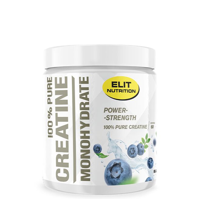 Elit Nutrition ELIT 100% Pure Kreatin Monohydrat 300 g Blueberry