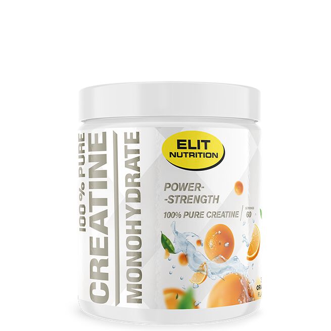 Elit Nutrition ELIT 100% Pure Kreatin Monohydrat 300 g Orange