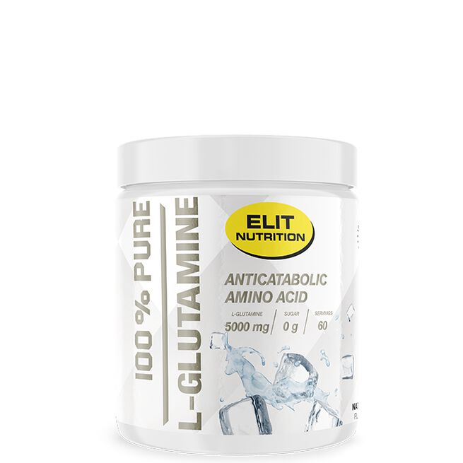 Elit Nutrition ELIT 100% Pure L-glutamine, 300 g Natural