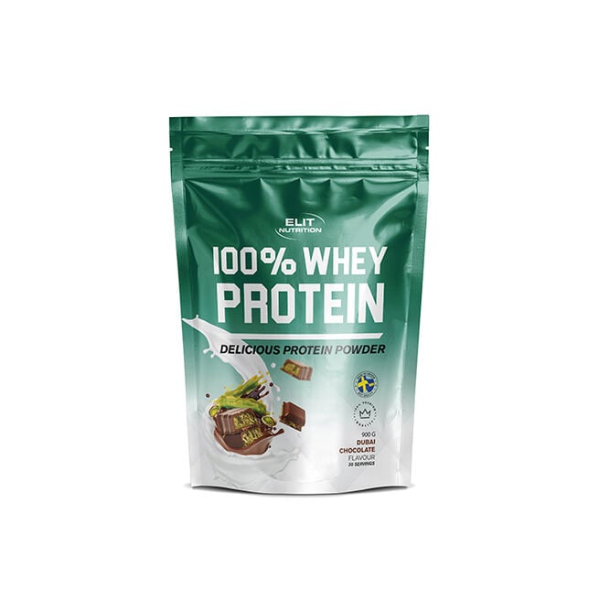 Elit Nutrition ELIT 100% Whey Protein 900 g Dubai Chocolate