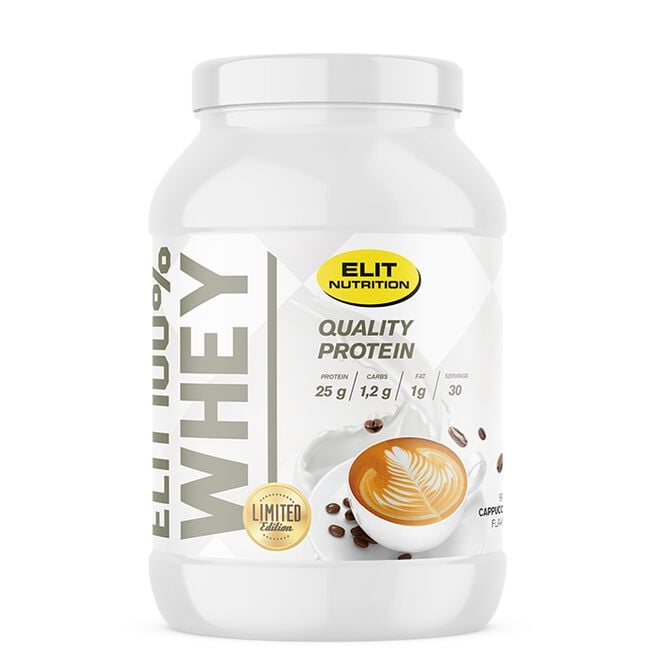 Elit Nutrition ELIT 100% Whey Vassleprotein 900 g Cappuccino