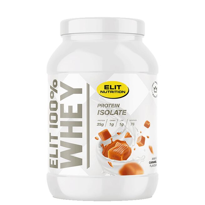 Elit Nutrition ELIT 100% Whey Vassleprotein 900 g Caramel