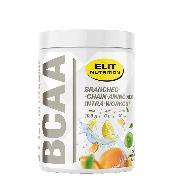 Elit Nutrition ELIT BCAA 4:1:1 + L-glutamine, 400 g Lemonade