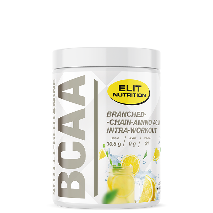 Elit Nutrition ELIT BCAA 4:1:1 + L-glutamine, 400 g Citrus