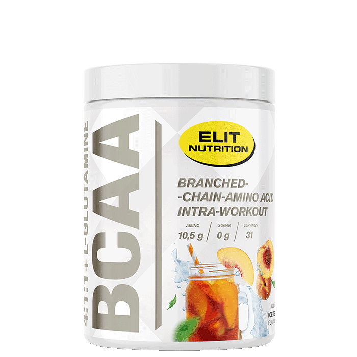 Elit Nutrition ELIT BCAA 4:1:1 + L-glutamine, 400 g Ice Tea