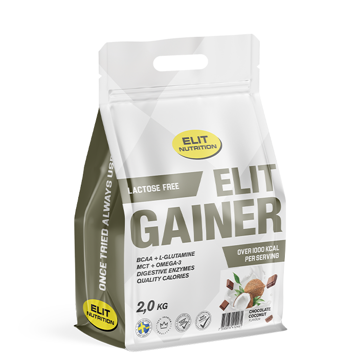 Elit Nutrition ELIT Gainer Laktosfri 2 kg Chocolate Coconut