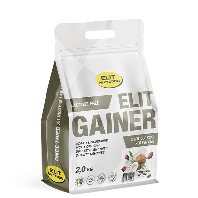 Elit Nutrition ELIT Gainer Laktosfri 2 kg Chocolate Coconut