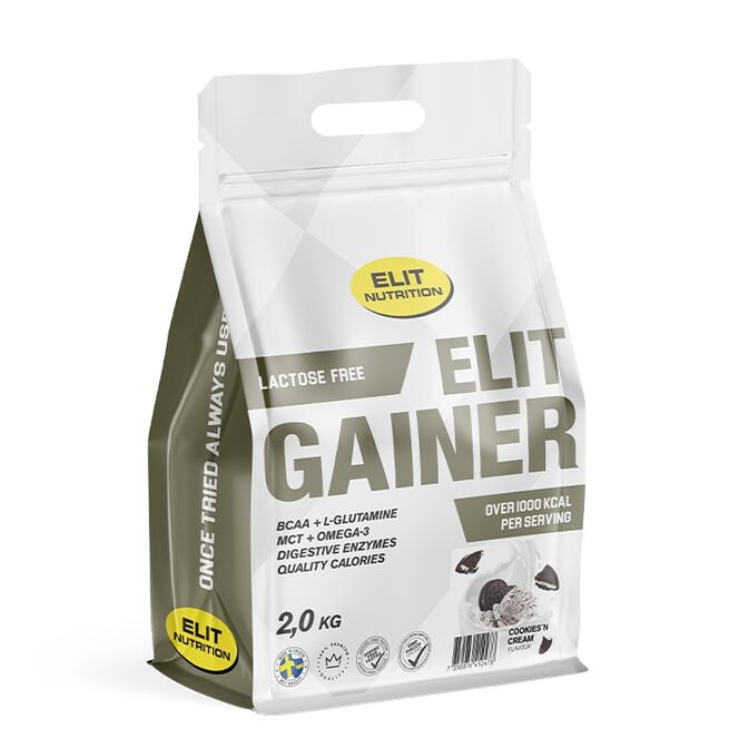 Elit Nutrition ELIT Gainer Laktosfri 2 kg Cookies ´n Cream