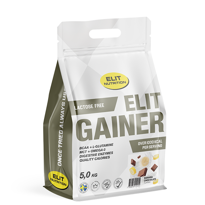 Elit Nutrition ELIT Gainer Laktosfri 5 kg Banana Chocolate