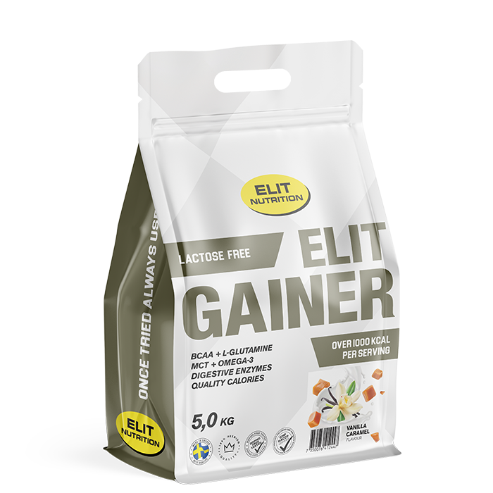 Elit Nutrition ELIT Gainer Laktosfri 5 kg Vanilla Caramel