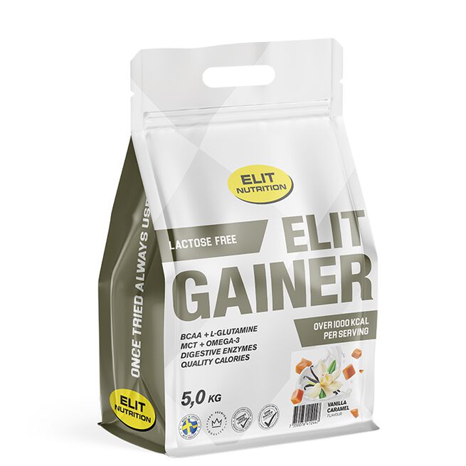 Elit Nutrition ELIT Gainer Laktosfri 5 kg Vanilla Caramel