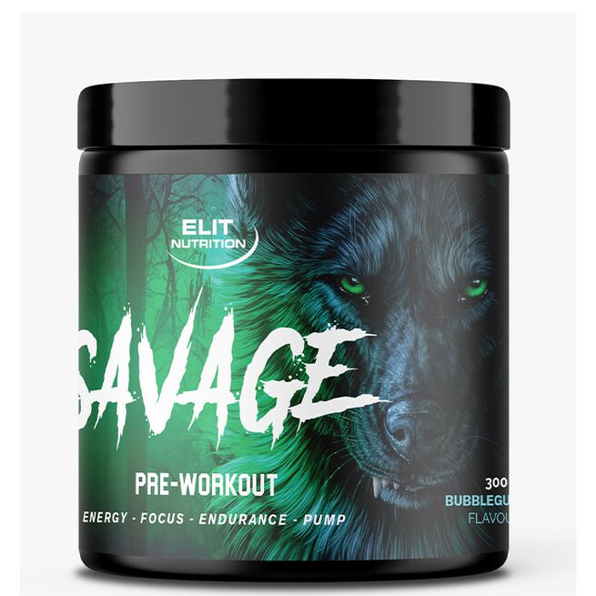 Elit Nutrition Elit Savage PWO 300 g Bubblegum