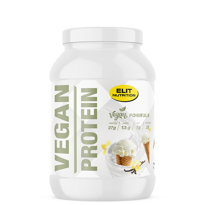 Elit Nutrition ELIT VEGAN Protein Laktosfri proteinpulver 750 g Vanilla