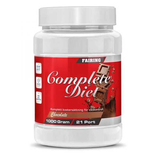 Fairing Complete Diet Måltidsersättning 1000 g Choklad