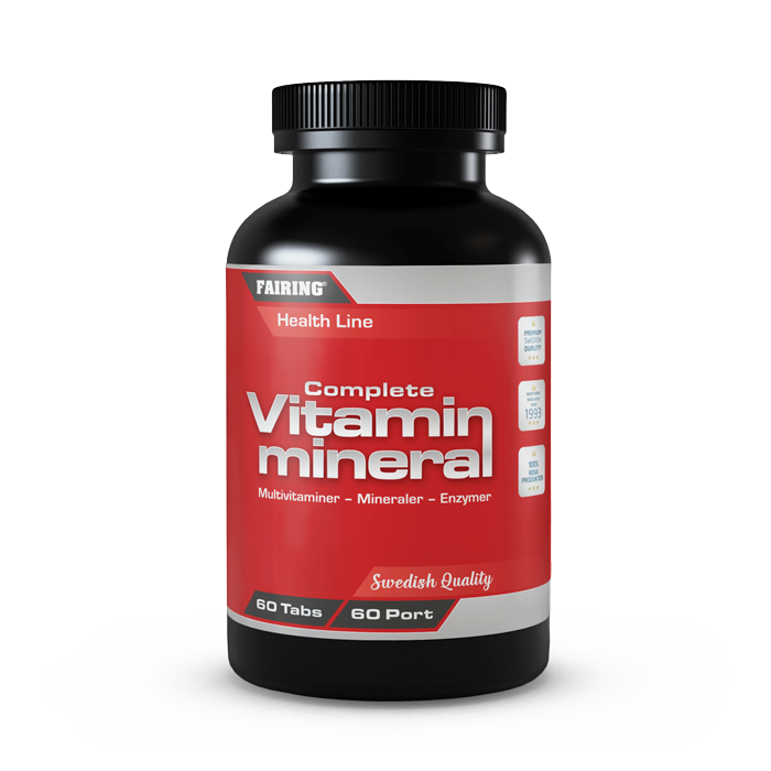 Fairing Complete Vitamin & Mineral 60 tabletter