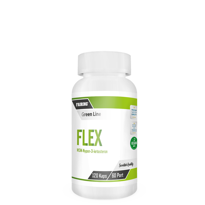 Fairing Flex MSM Cissus & Nyponextrakt 120 kapslar