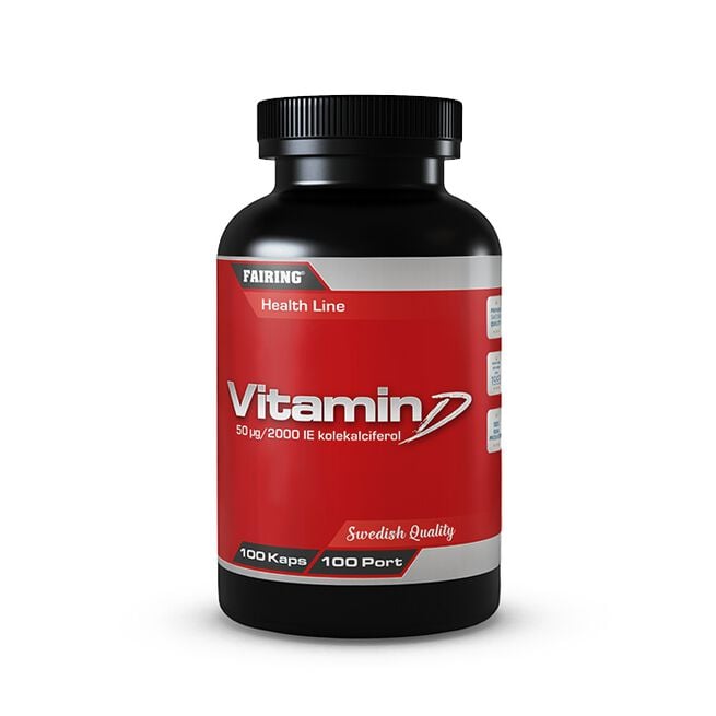 Fairing Vitamin D 100 kapslar