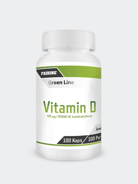 Fairing Vitamin D 100 kapslar