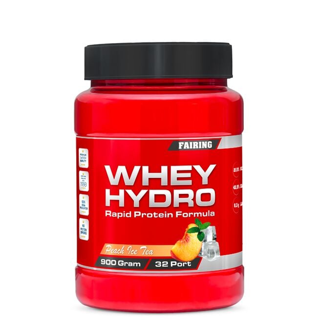 Fairing Whey Hydro Vassleprotein 900 g Peach Ice Tea