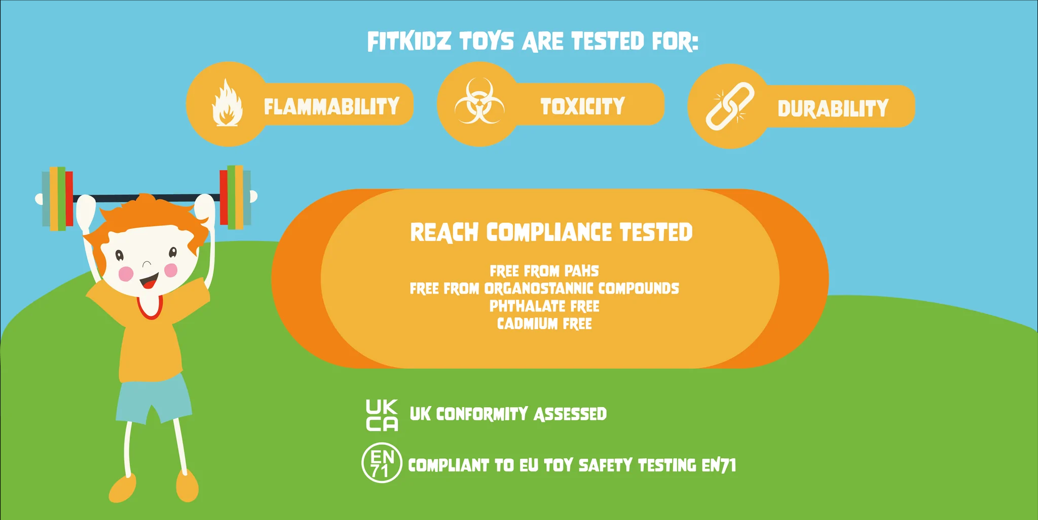 Fit Kidz Fit Kidz Mjukis Kettlebell