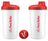 Fitnessbutiken Fitnessbutiken Shaker 700ml Vit / Röd