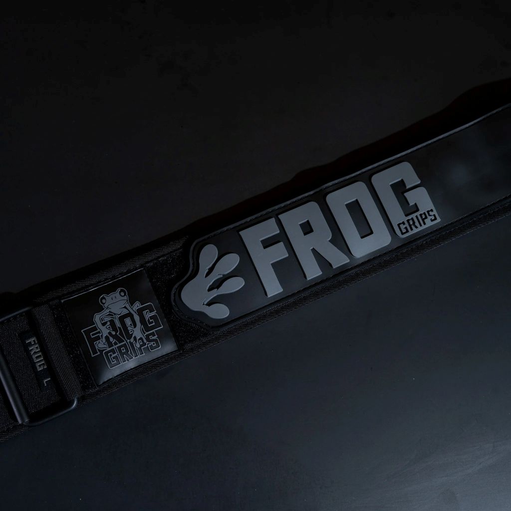 Frog Grips Frog Grips Lifting Belt All Black