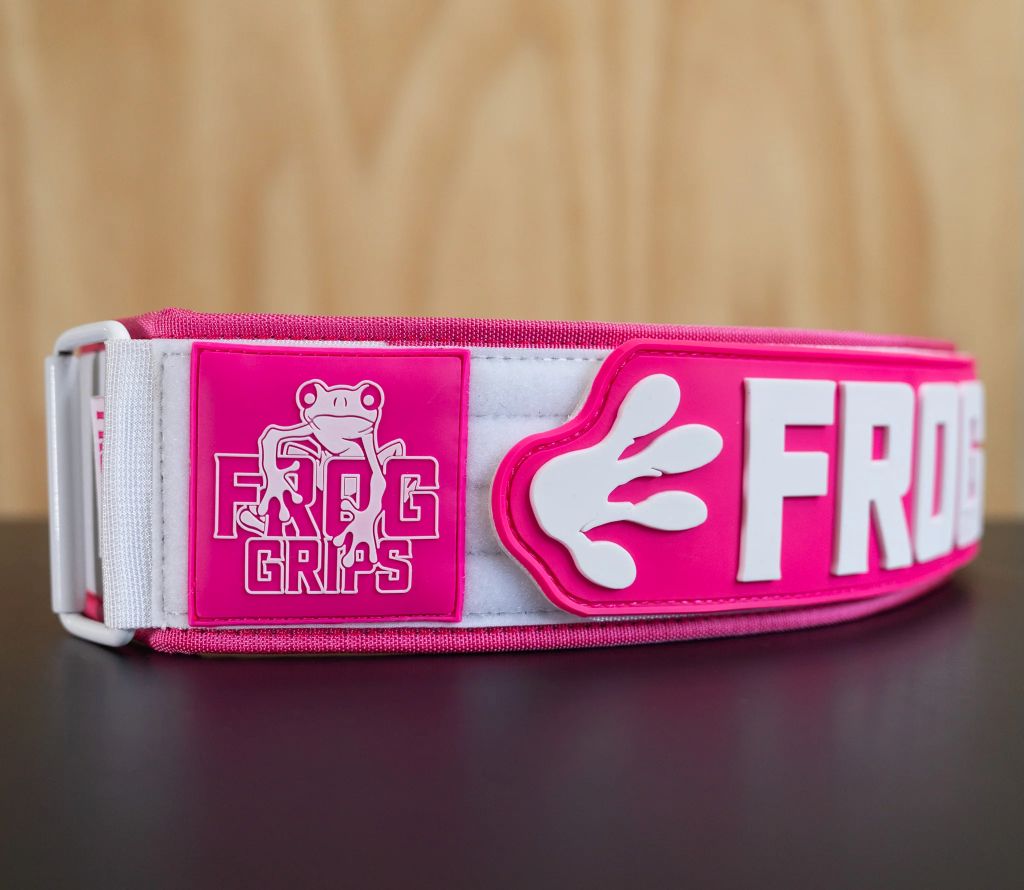 Frog Grips Frog Grips Lifting Belt - Fluro Pink