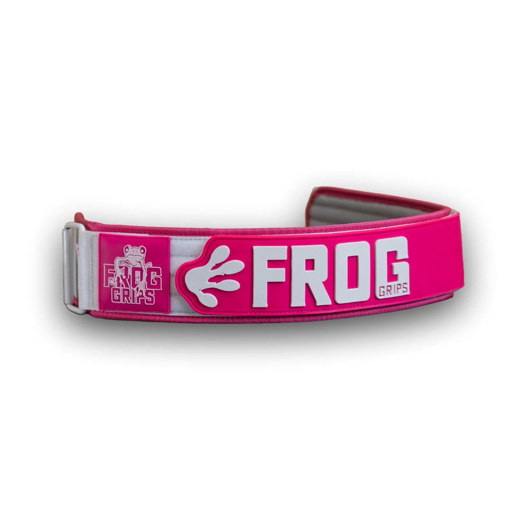 Frog Grips Frog Grips Lifting Belt - Fluro Pink